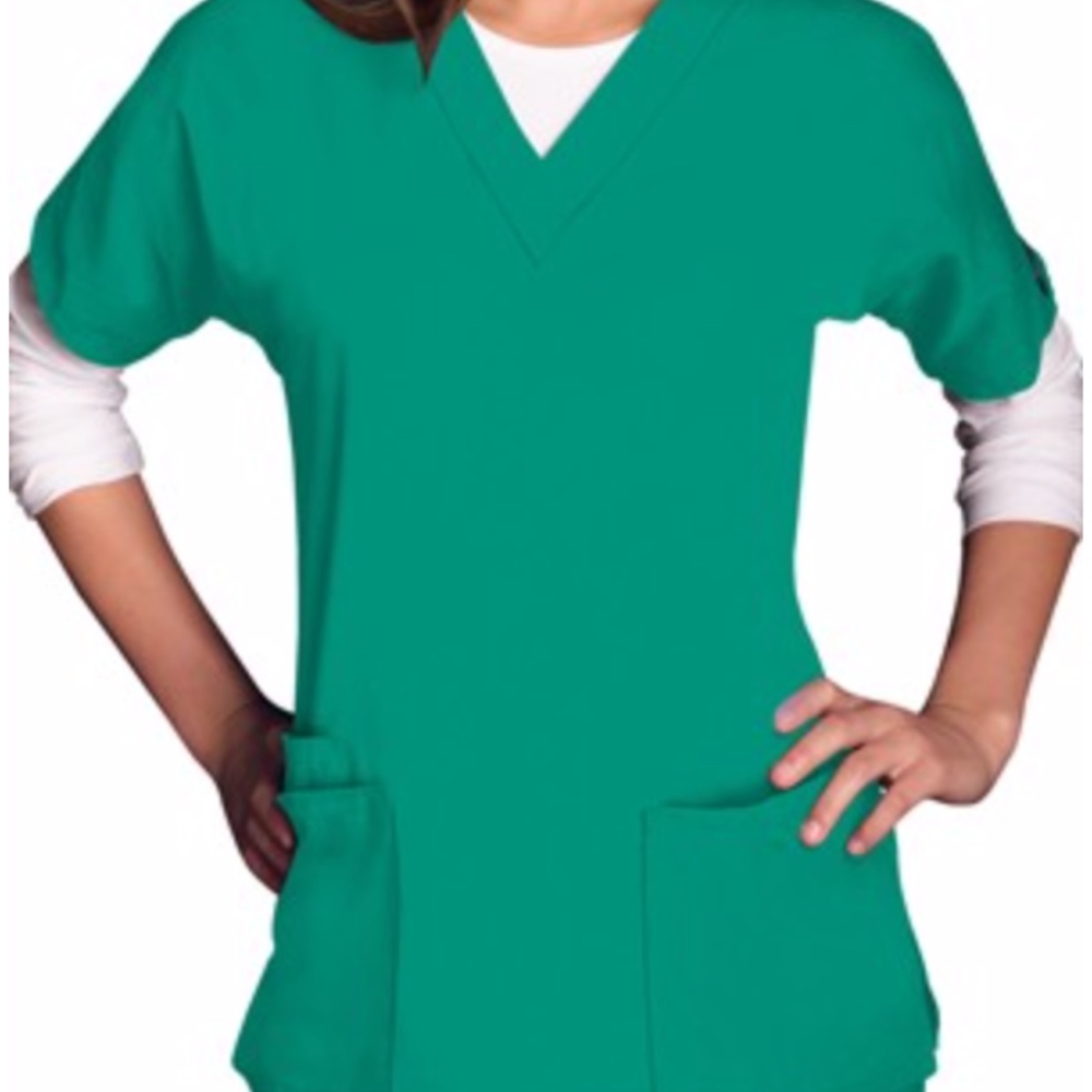 Cherokee Workware Surgical Green Tops